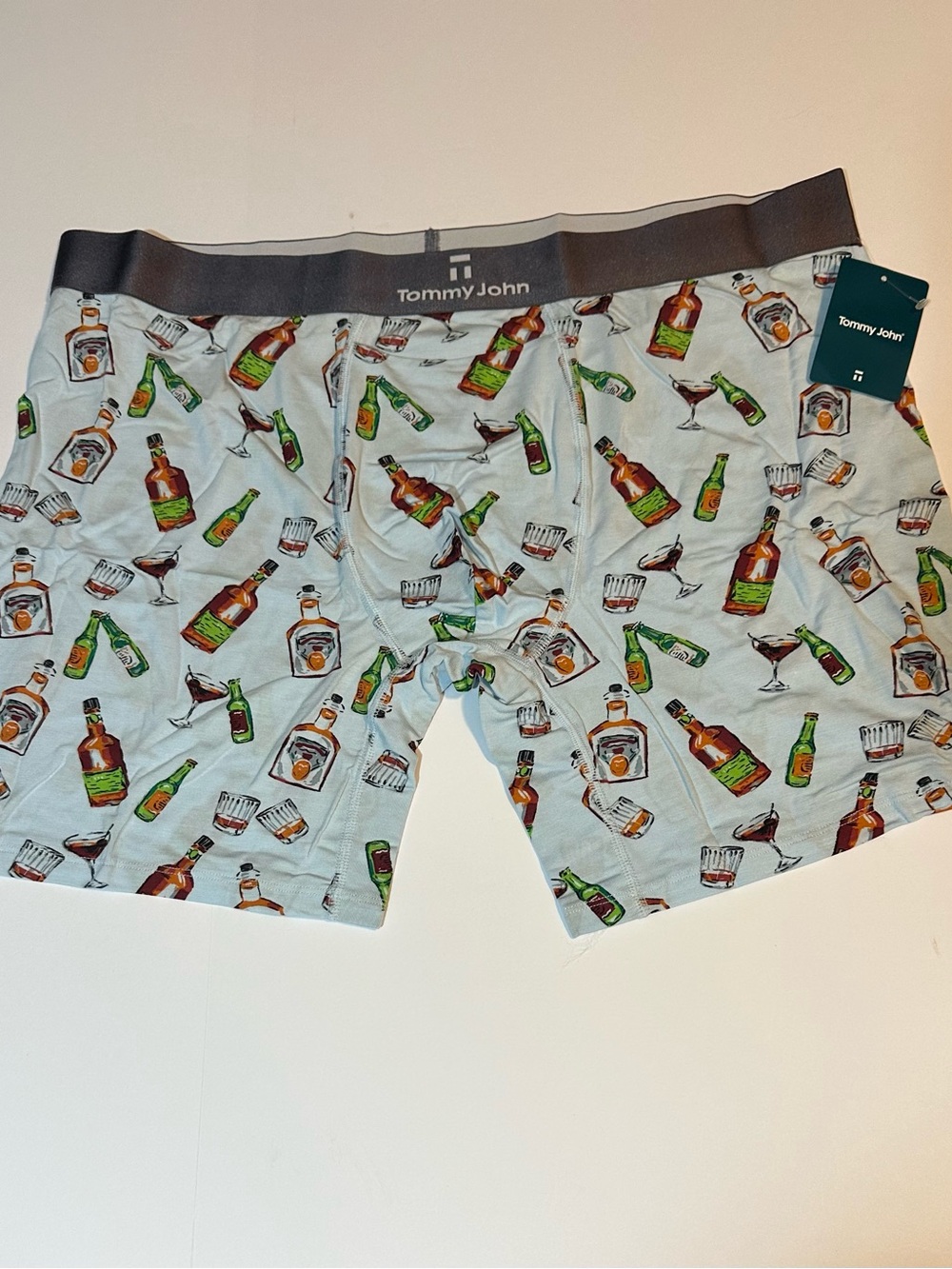 Tommy John Second Skin 4" Boxer Brief Sky Blue Spirits Of Dad
